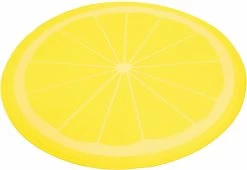 Rosewood Lemon Print Round Dog Cool Mat
