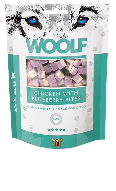 Woolf Chicken With Blueberry Bites