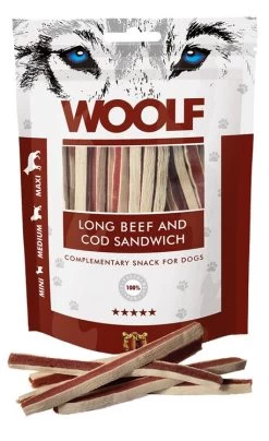Woolf Long Beef And Cod Sandwich