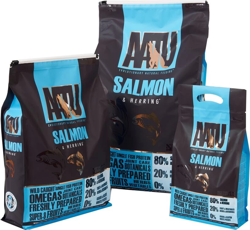 AATU 80/20 Salmon & Herring Dry Dog Food