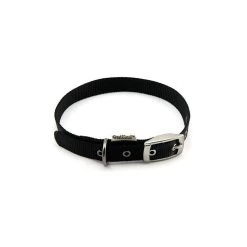 Great&Small Classic Buckle Collar Black
