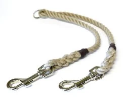 KJK Ropeworks Braided Rope Coupler Natural Beige 8mm X 35cm