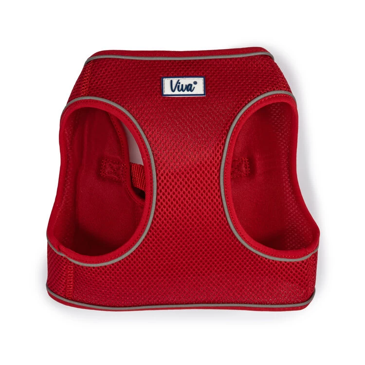 Ancol Viva Step-in Mesh Dog Harness Red