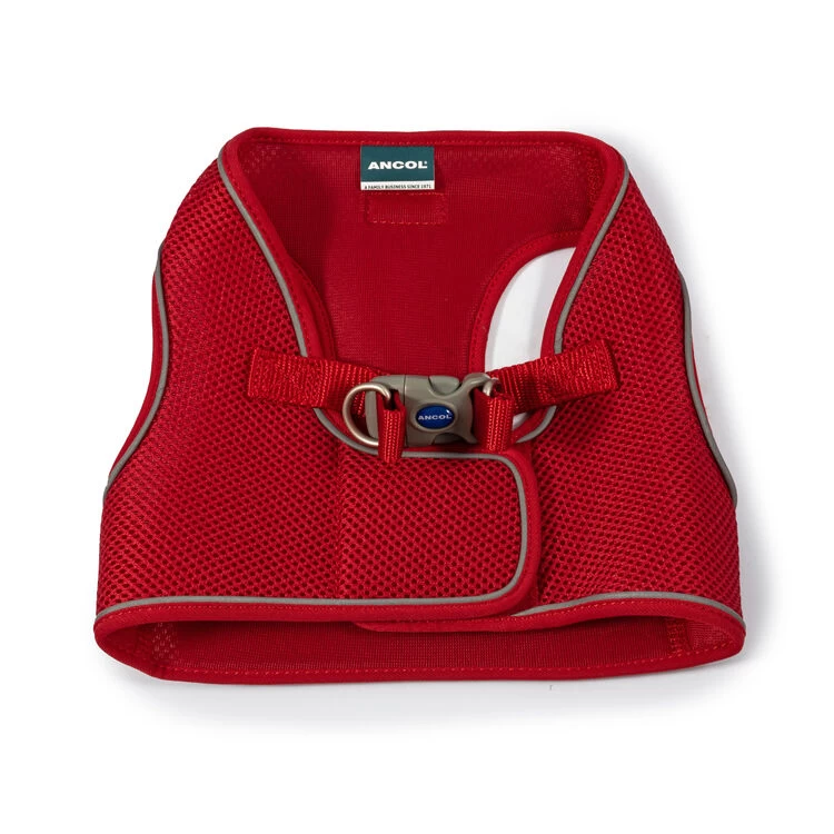 Ancol Viva Step-in Mesh Dog Harness Red - Image 2