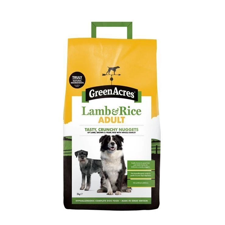 GreenAcres Adult Lamb & Rice Dog Food
