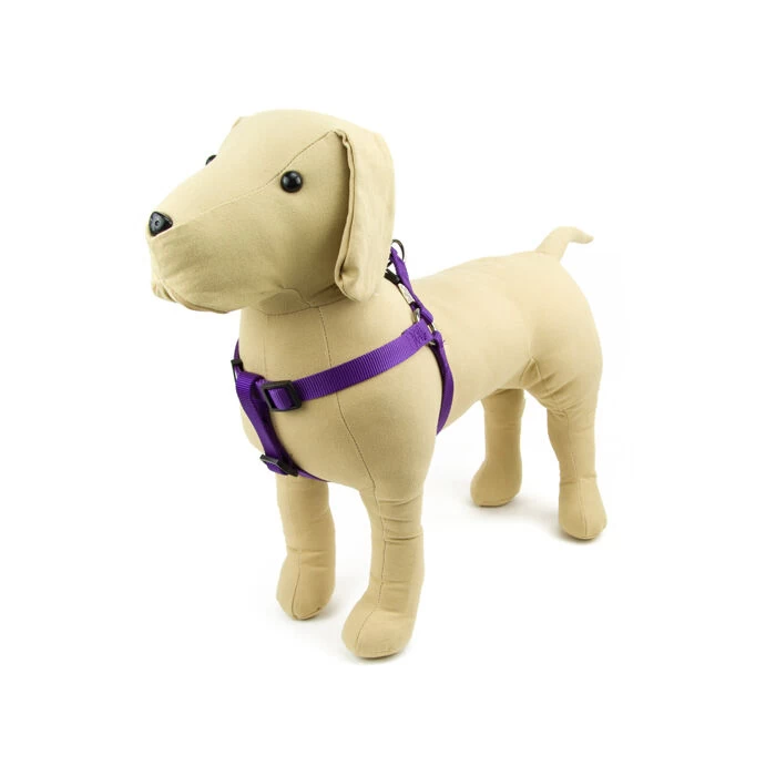 Great&Small Classic Plain Harness Purple