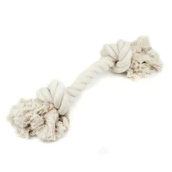 Great&Small Cotton Rope Bone 2 Knots