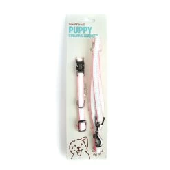 Great&Small Tiffany Puppy Collar & Lead Pink