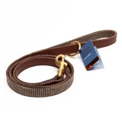 Great&Small Hawkhurst Leather Lead Tweed