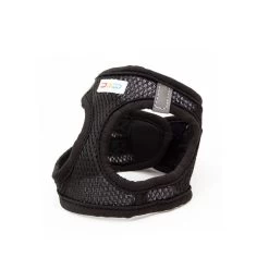 Great&Small Little & Lively Black Mesh Harness With Velcro