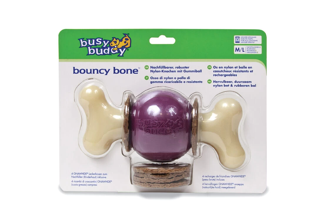 PetSafe Busy Buddy Bouncy Bone Dog Chew - Image 2