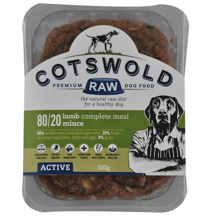 Cotswold Raw Active Mince Lamb Dog Food - Image 2