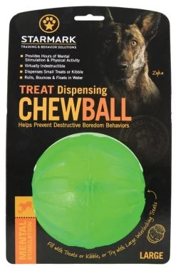 Starmark Treat Dispensing Chew Ball