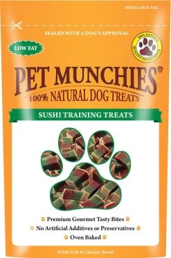Pet Munchies Natural Sushi Dog Training Treat