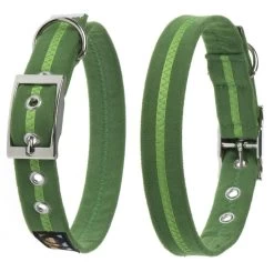 Oscar & Hooch Dog Collar Apple Green