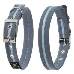 Oscar & Hooch Dog Collar Ocean Breeze Blue