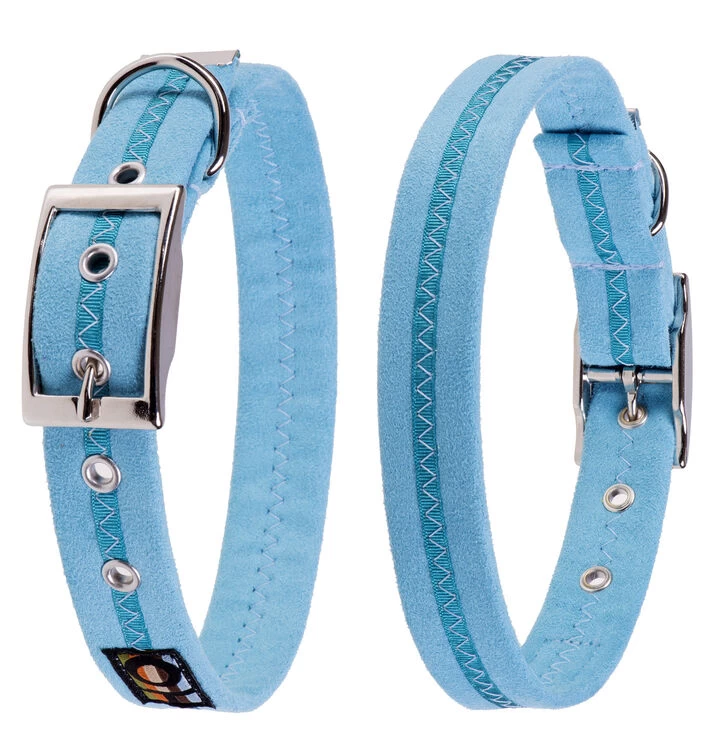 Oscar & Hooch Dog Collar Sky Blue