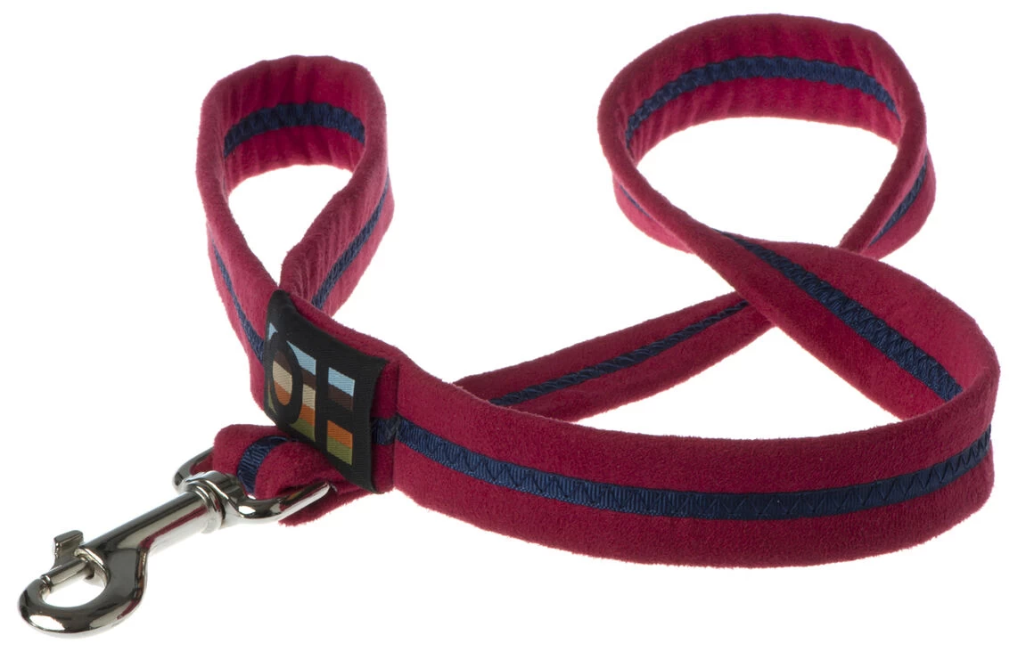 Oscar & Hooch Signature Luxury Soft Lead Bold Red