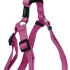 Rogz Lumberjack Reflective Nylon Step-in Harness Pink 25mm