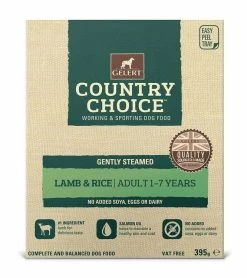 10 X Gelert Country Choice Tray Lamb 395g