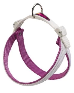 Ferplast Agila Dual Colours Nylon Harness Purple/White