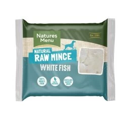 Natures Menu Minced White Fish Raw Dog Food