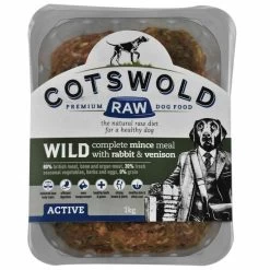 Cotswold Raw Wild Mince Venison & Rabbit Dog Food