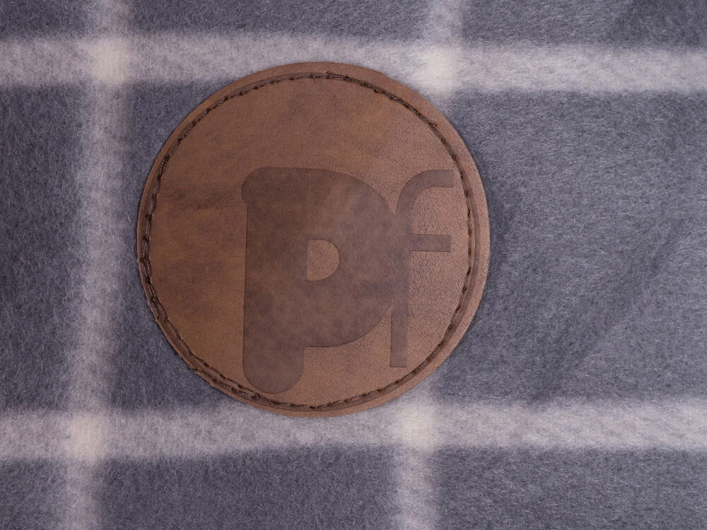 Petface Grey Window Pane Check Pillow Mattress - Image 3