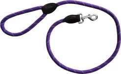Dog & Co Mountain Rope Trigger Lead Purple Reflective 120cm