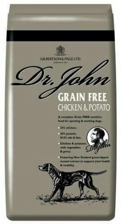 Dr John Grain Free Chicken & Potato Working Dog
