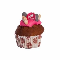 6 X Barking Bakery Vanilla Woofin Iced Pink