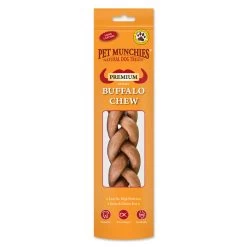 Pet Munchies Large Buffalo Dental Chews