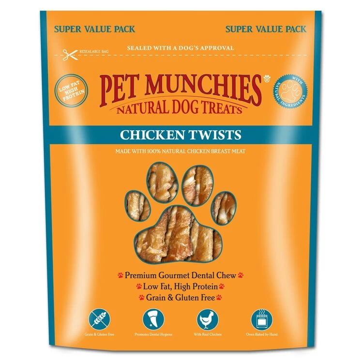 Pet Munchies Chicken Twists Dog Chews