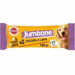 12 X 2 Piece Pedigree Jumbone Medium Dog Chicken & Lamb