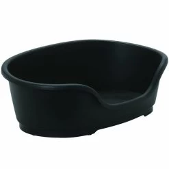 Karlie Flamingo Domus Plastic Dog Bed Extra Extra Large 110cm Black