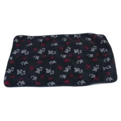 AniMate Blanket Navy Paw Large