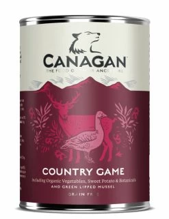 6 X 400g Canagan Country Game Wet Dog Food