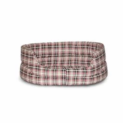 Danish Design Classic Check Cream Slumber Dog Bed