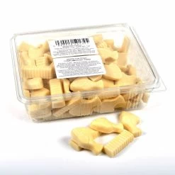 Monster Chocs Fish & Chips Milk Chocolate Treats For Dogs 1kg