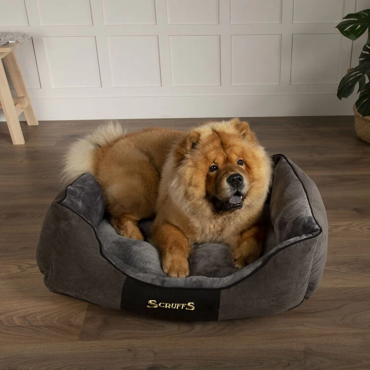 Scruffs® Chester Box Dog Bed - Graphite Grey - Image 2
