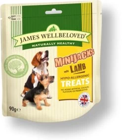 James Wellbeloved Dog Minijacks Treats Lamb