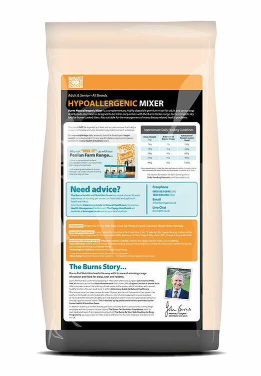 Burns Hypoallergenic Natural Mixer 2kg - Image 2