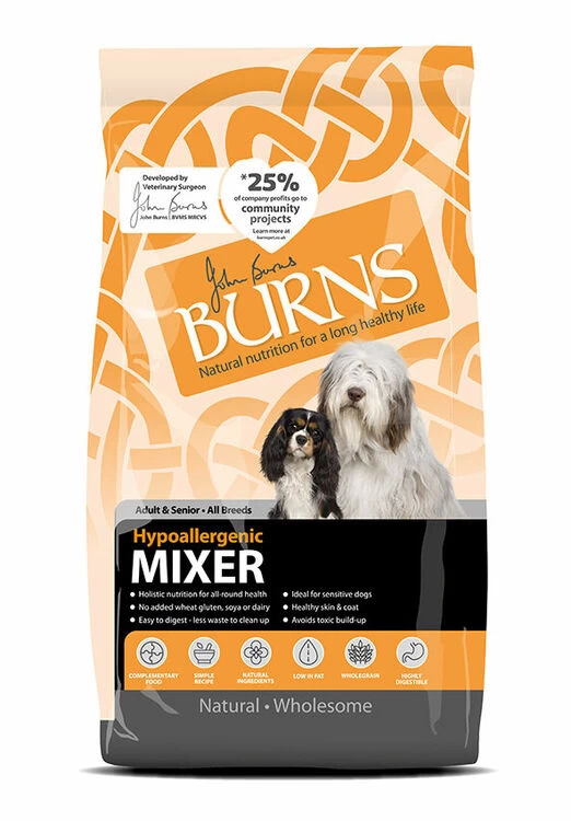 Burns Hypoallergenic Natural Mixer 2kg