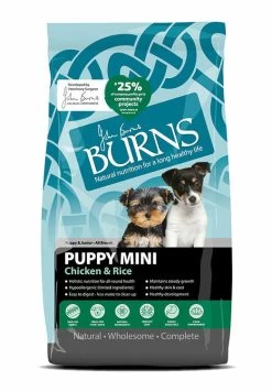 Burns Puppy/Junior Mini Chicken & Rice Dog Food