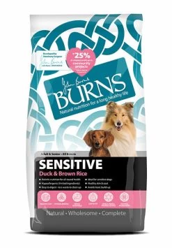 Burns Sensitive+ Adult/Senior Duck & Brown Rice Dog Food
