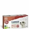 24 X Yarrah Organic Dog Grain Free Pate Beef 150g