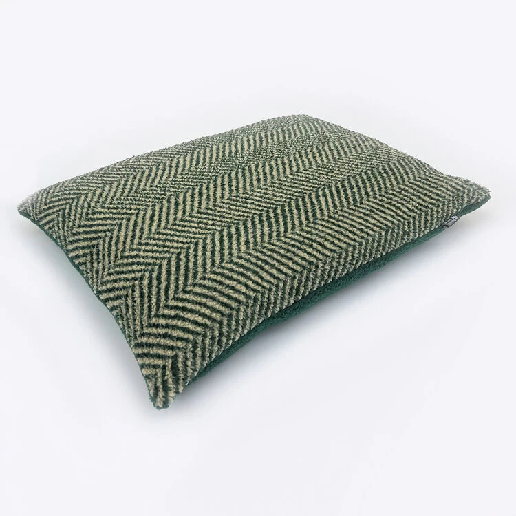 Danish Design Fleece Green Herringbone Deep Duvet - Image 2