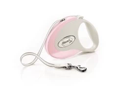 Flexi Style Retractable Tape Dog Lead Rose