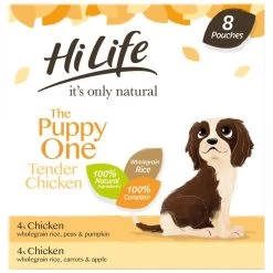 HiLife It’s Only Natural The Puppy One Complete Wet Dog Food Pouches