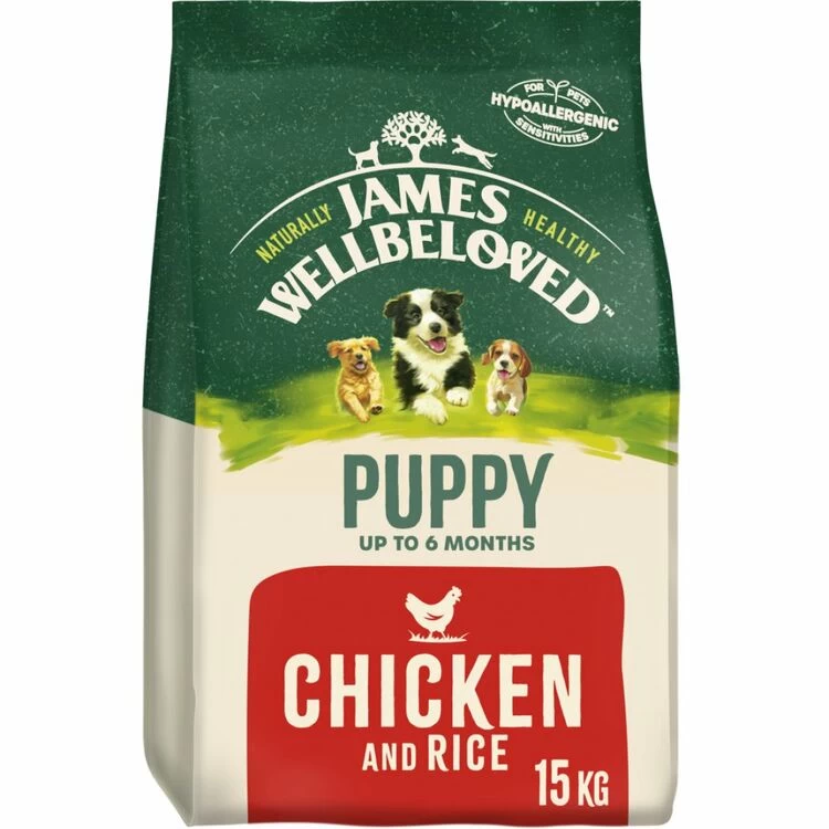James Wellbeloved Puppy Food Chicken & Rice